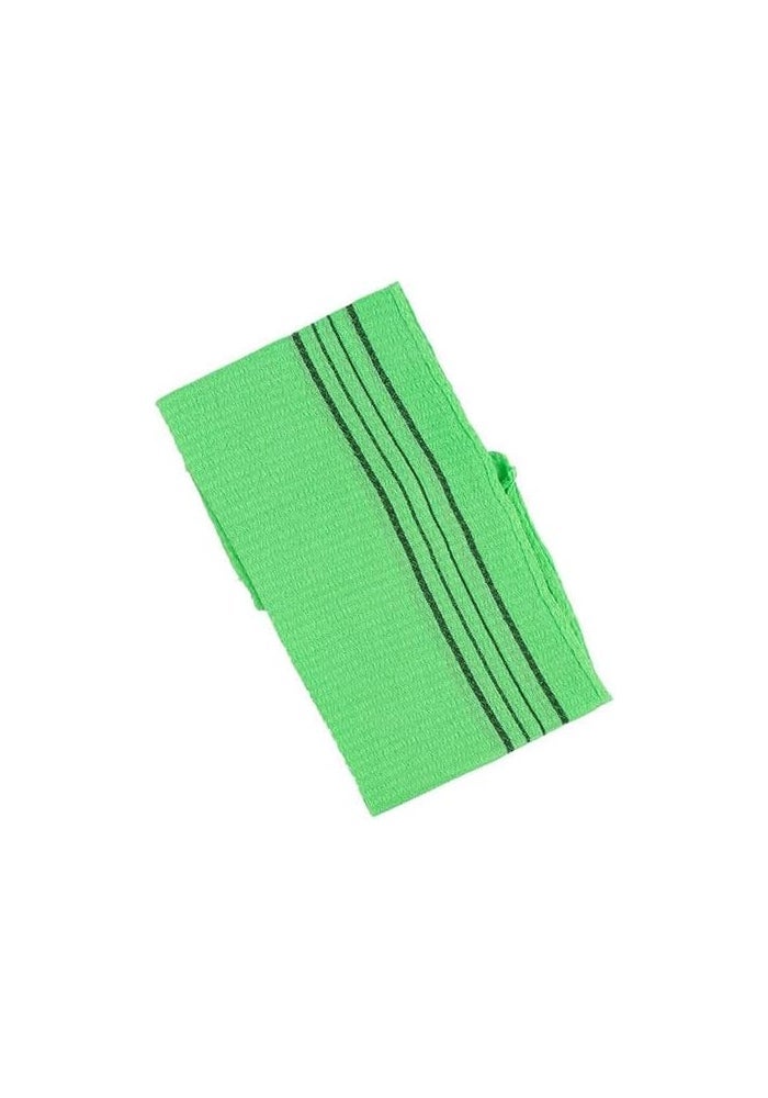 DAISO Korean Style Body Scrubbing Towel - Green - Image 2
